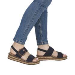rieker-sandal-dame-blå-62950-14-1