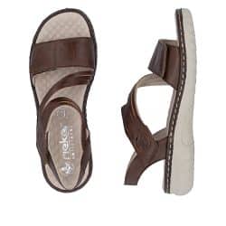 rieker-sandal-dame-brun-60464-22-3