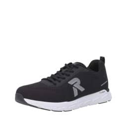 Rieker sneakers til herre i sort med udtagelig sål og Rieker- Antistress samt snørebånd