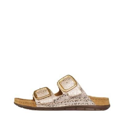 Rohde Easys no 42 sandal til dame i guld med blød memory sål