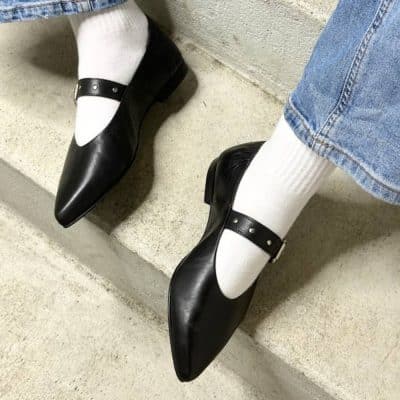 Alternative view of Shoedesign Copenhagen Jules Ballerinasko Dame