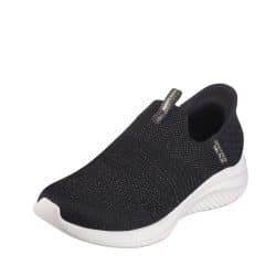 skechers-slip-in-ultra-flex-3-0-glitter-me-sko-dame-sort-149591-1
