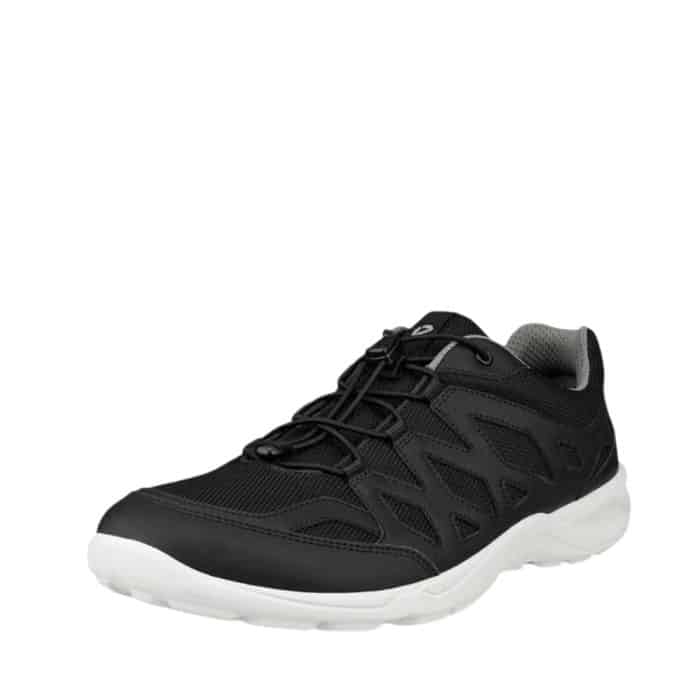 Ecco Terracruise LT M Sneakers til herre i sort med justerbar elastik samt udtagelig sål og stødabsorberende sål