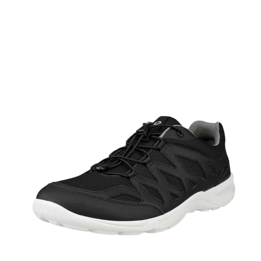Ecco Terracruise LT M Sneakers til herre i sort med justerbar elastik samt udtagelig sål og stødabsorberende sål