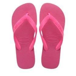 Havaianas Top klipklapper til dame i pink med tå-rem og gummisål samt vandafvisende