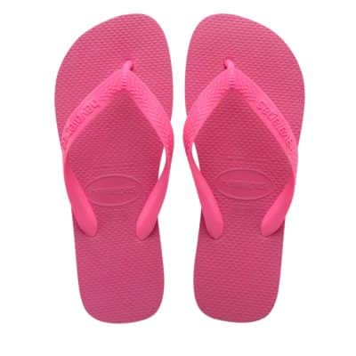 Havaianas Top klipklapper til dame i pink med tå-rem og gummisål samt vandafvisende