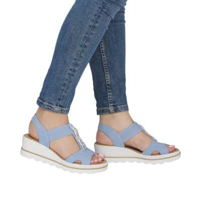 Alternative view of Rieker Sandal Dame 67498-10