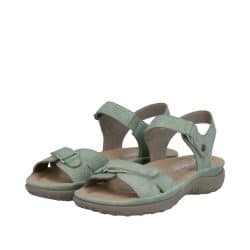rieker-sandal-dame-grøn-64858-52-3