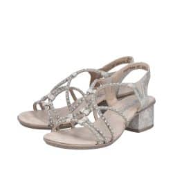 rieker-sandal-dame-hvid-sølv-64970-60-3
