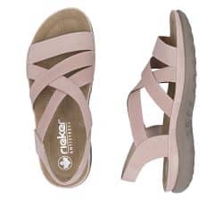 rieker-sandal-dame-lyserød-64857-31-3