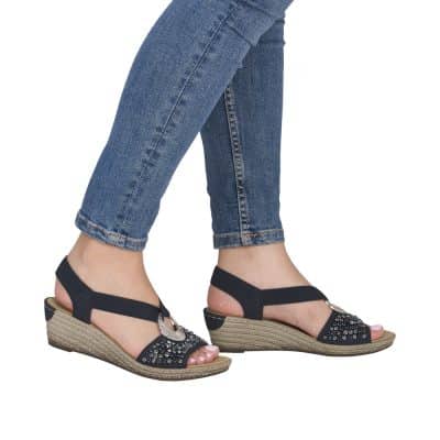 Alternative view of Rieker Sandal Dame 62451-14