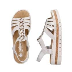 rieker-sandal-dame-sølv-v4918-90-2