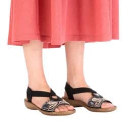 rieker-sandal-dame-sort-608B4-00-3