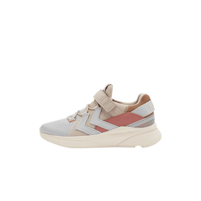 Hummel sneakers til børn i beige med elastik og udtagelig sål