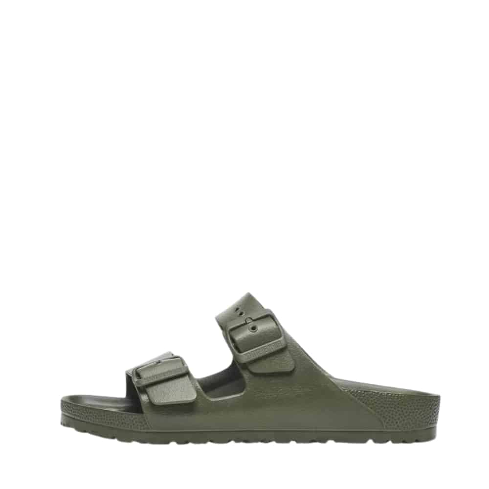 Birkenstock Arizona EVA Regular sandal til herre i grøn med to justerbare spænder samtidig med at de er vandtætte