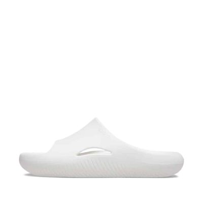 Crocs slippers til dame i hvid med bløde såler