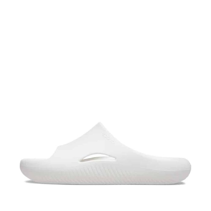 Crocs slippers til dame i hvid med bløde såler