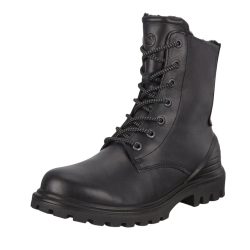 Ecco Tredtray K støvle til børn i sort skind med varm foring og HydroMax for kraftig vandafvisning