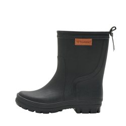 Hummel Thermo gummistøvle til børn i sort med vandtæt overdel og varm foring