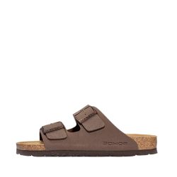 Rohde Sunnys N°12 sandal dame i brun læder med skindsål