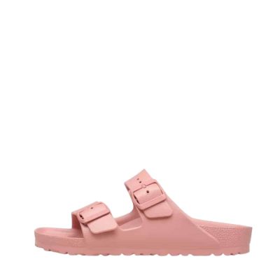 Birkenstock Arizona Eva sandal til dame i pink med to justerbare remme