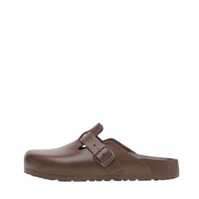 Birkenstock Boston Eva slippers til dame i brun med justerbar rem samt let og fleksibel