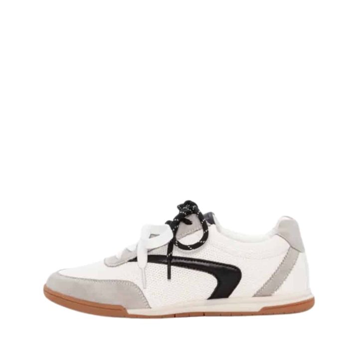 Duffy Compani Uno sneakers til dame i hvid med snørebånd og flotte detaljer