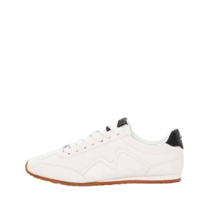 Duffy Napoli Uno sneakers til dame i hivd med flotte detaljer samt snørebånd