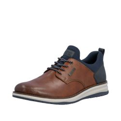 Rieker sneakers til herre i brun med læderoverdel og Antistress.