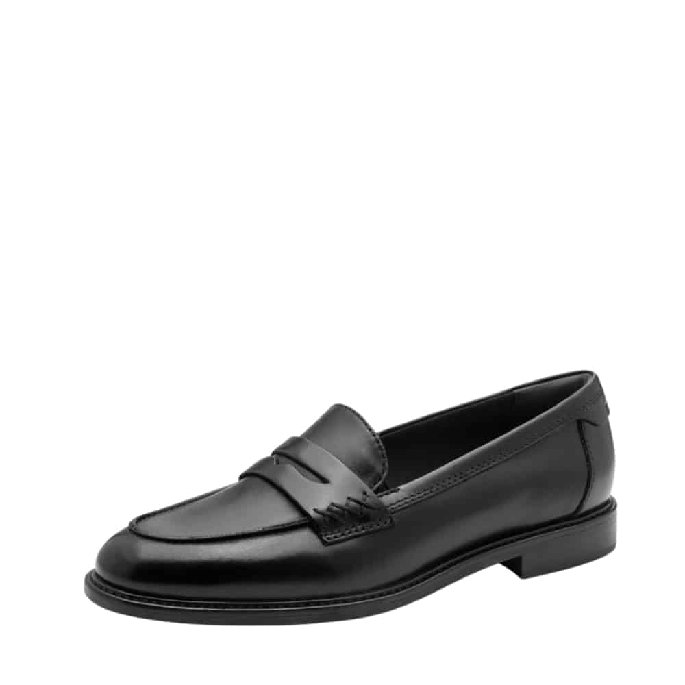 Tamaris loafers til dame med skindoverdel samt Blød Touch-it sål og Anti-slide for øget skridsikkerhed