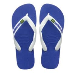 Havaianas Brasil Logo klipklapper til dame i blå med tå-rem og vandafvisende